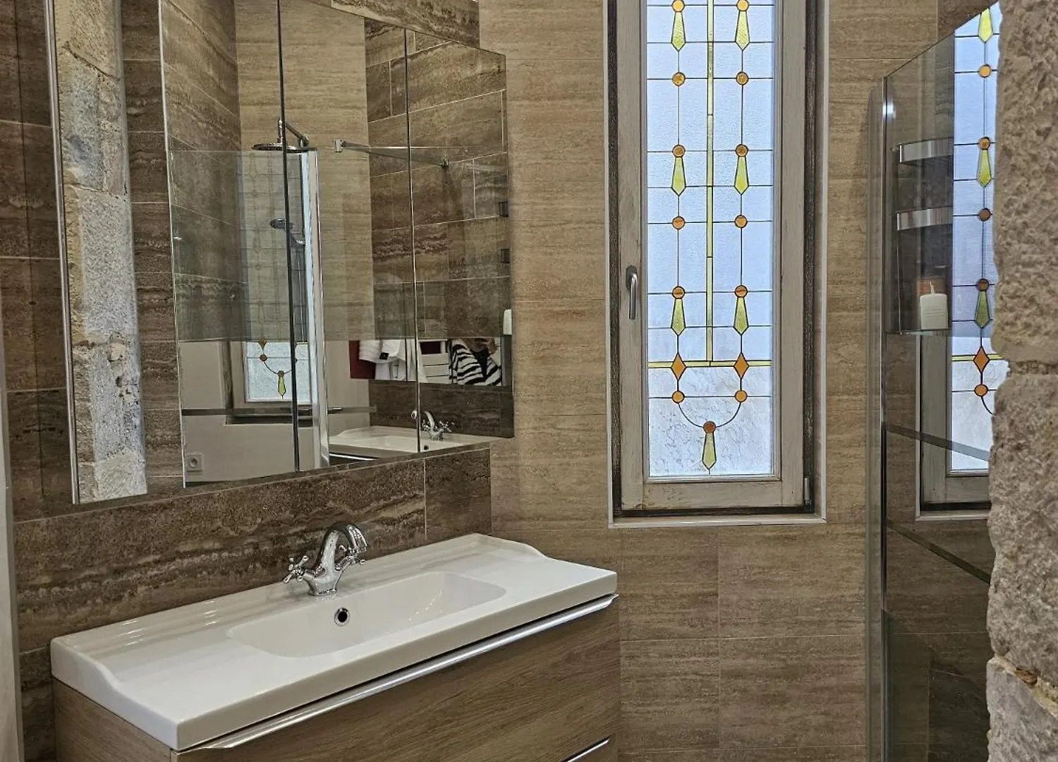 公寓 Perle Rare En Ville- Chateau Grandclement- 4 Ou 6 Pers - Piscine - Parc 维勒班